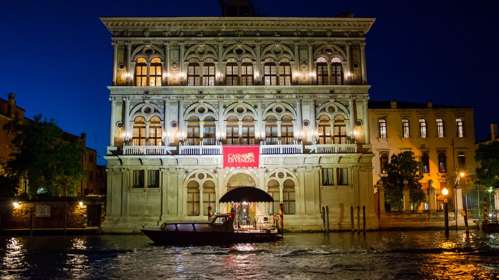 Casino sobre el agua de Venecia
