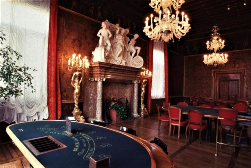 Salas de jogo do Casino di Venezia