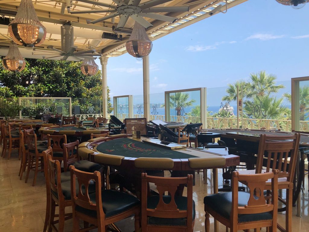 Exotisches Casino von Monte Carlo