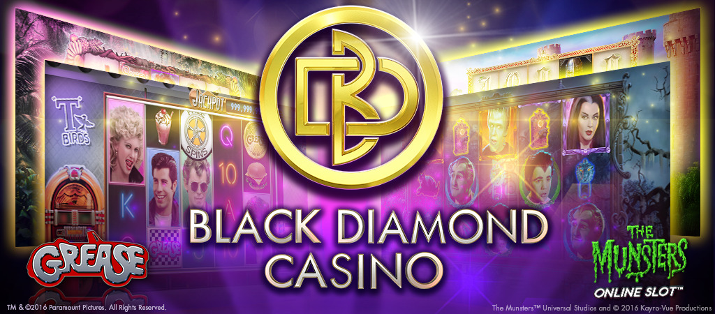 Black diamond casino logo