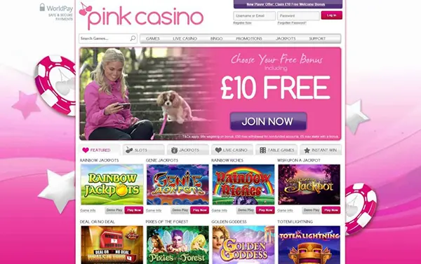 Pink Casino Mobile-App